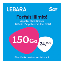 LEBARA National Illimité 24.99€