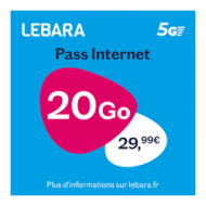 LEBARA Internet 29.99€