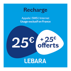 LEBARA Nationale Doublée 25€