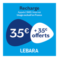 LEBARA Nationale Doublée 35€