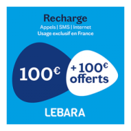 LEBARA Nationale Doublée 100€