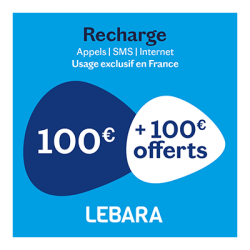 LEBARA Nationale Doublée 100€