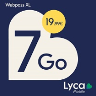 LYCAMOBILE Web Pass XL