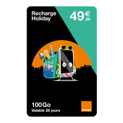 Mobicarte Holiday 49,99€