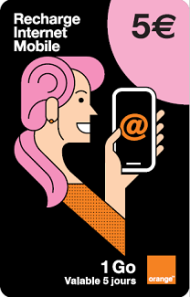 Mobicarte Internet mobile 5€