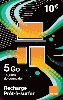 Orange Prêt à surfer 10€