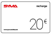 Recharge mobile SYMA 20€