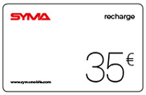 Recharge mobile SYMA 35€