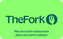 Carte Cadeau TheFork 50€