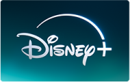 Carte Disney+ 1 an d’abonnement standard