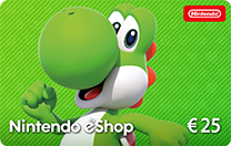 Nintendo e-shop 25 €