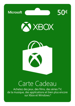 Carte XBOX 50€